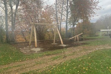 Spielplatz auf dem Gelände des Hotel FIT